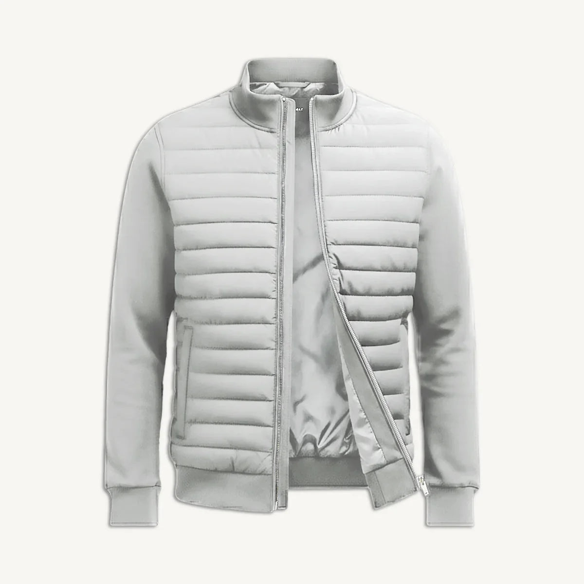 Men's Lightweight Quilted Bomber Jacket