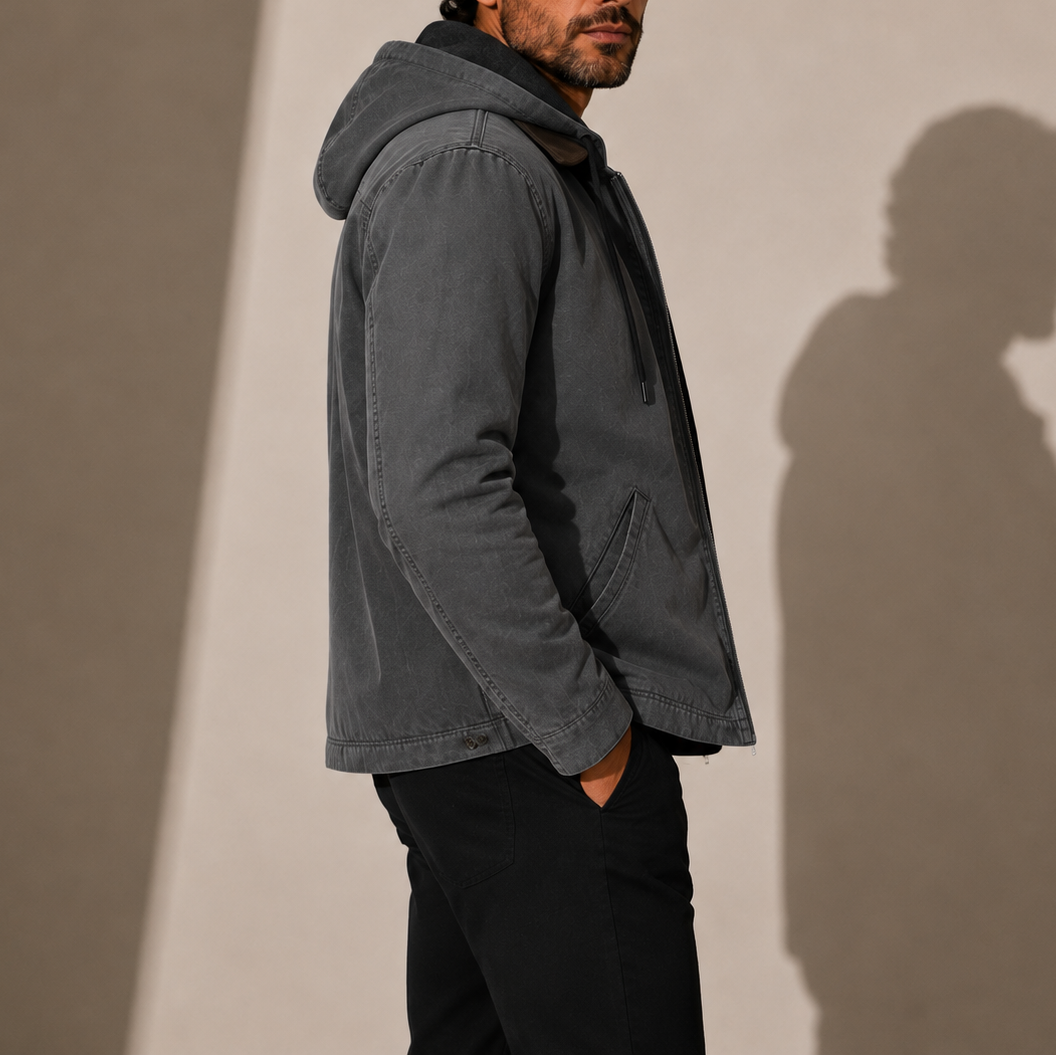 Men's Hooded Fleece Jacket