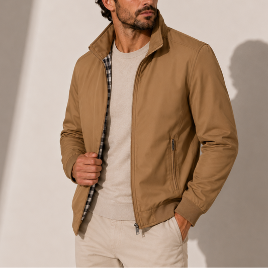 Men's Lightweight Stand Collar Bomber