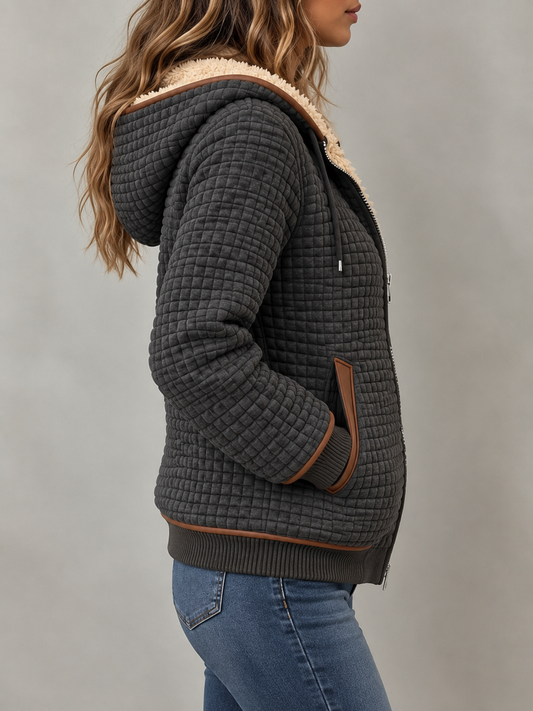 Women's Sherpa Lined Quilted Jacket