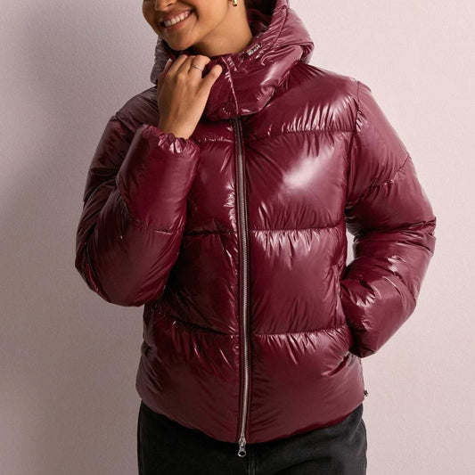 Women's Quilted Puffer Hooded Jacket