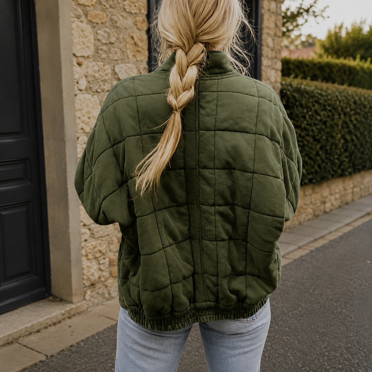 Women's Relaxed Quilted Casual Jacket