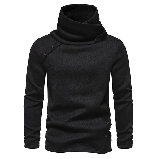 Men's Stand Collar Winter Jumper