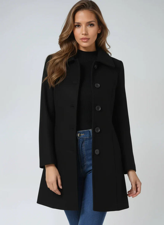 Women's A-Line Classic Wool Coat
