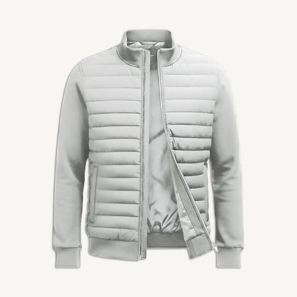 Men's Lightweight Quilted Bomber Jacket