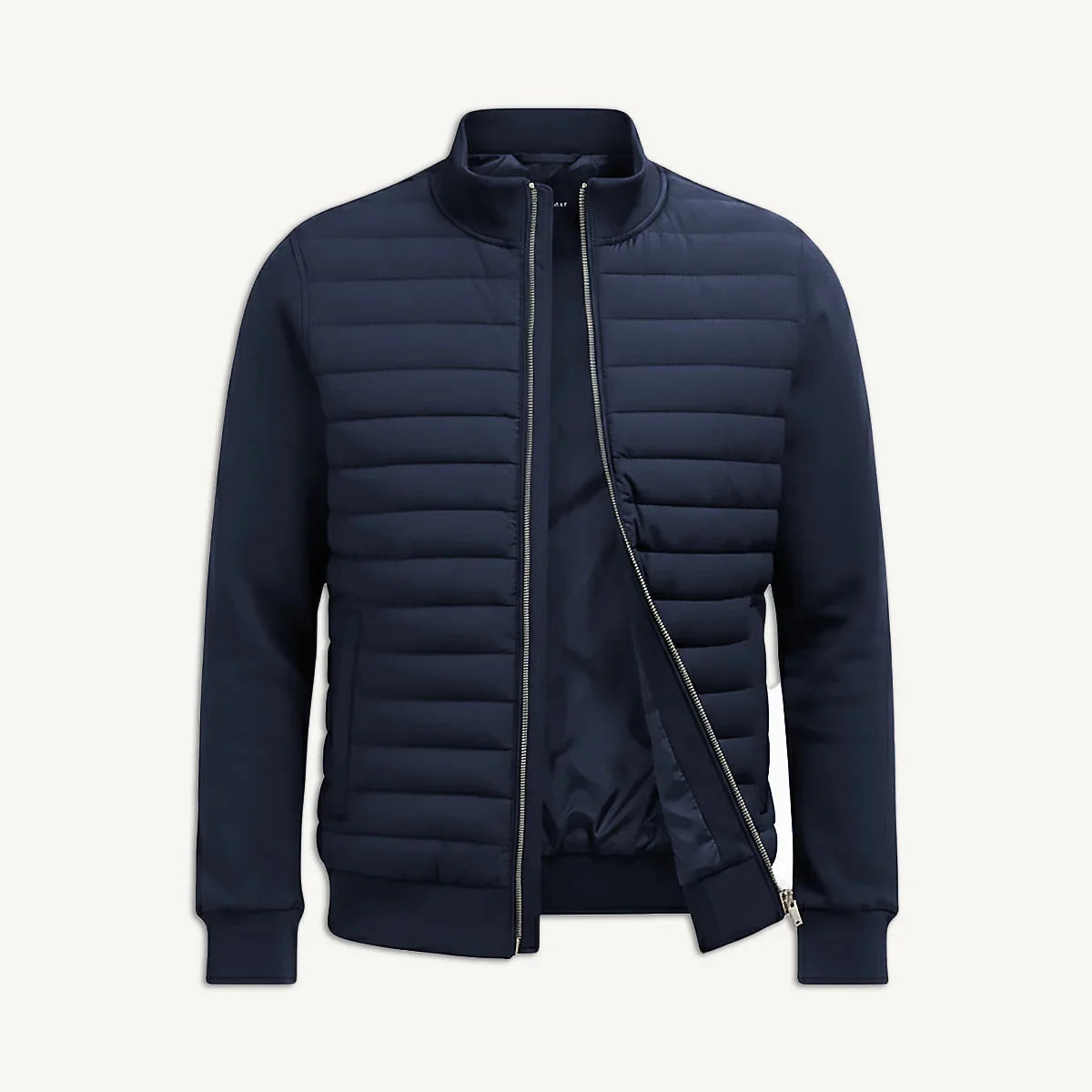 Men's Lightweight Quilted Bomber Jacket