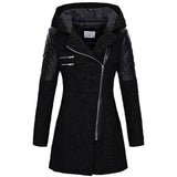 Women's Fitted Hooded Winter Coat