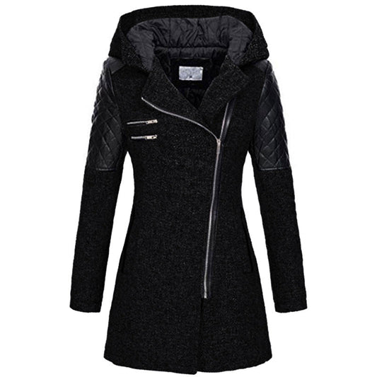 Women's Fitted Hooded Winter Coat