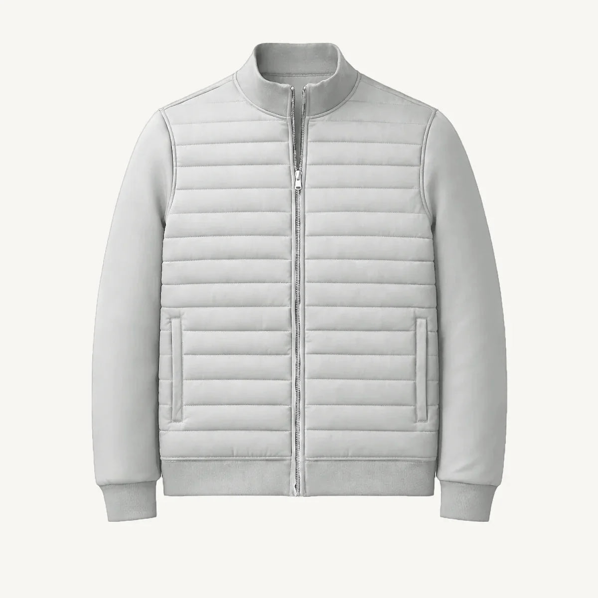 Men's Lightweight Quilted Bomber Jacket
