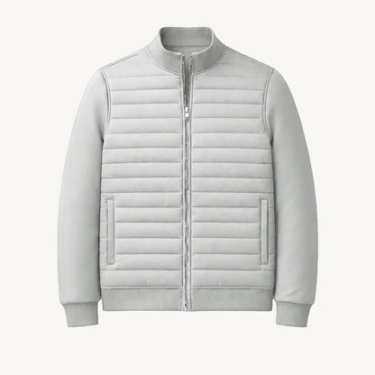 Men's Lightweight Quilted Bomber Jacket