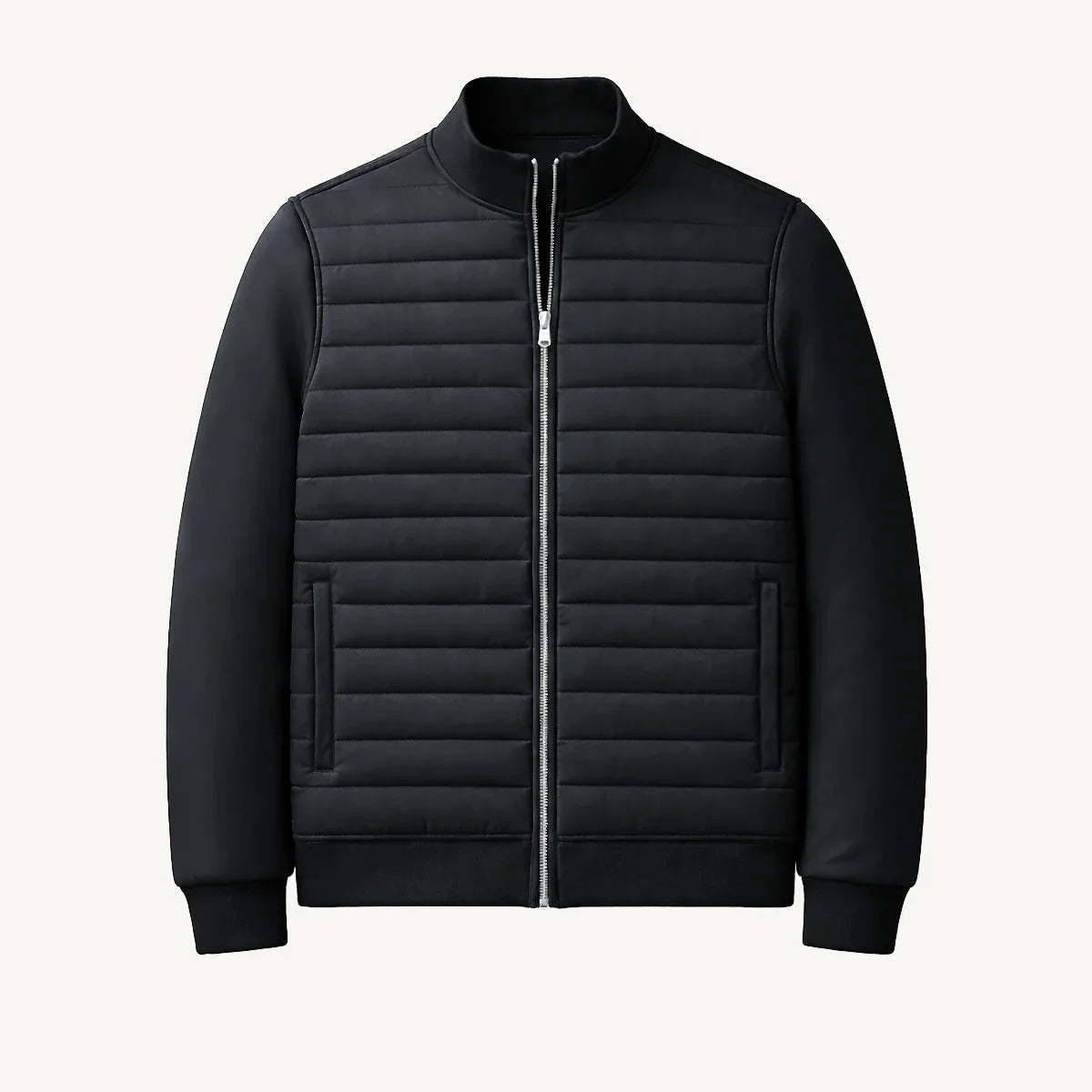 Men's Lightweight Quilted Bomber Jacket