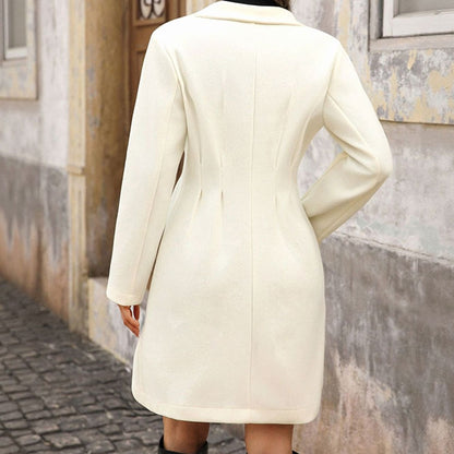 Women's Double Breasted Wool Coat
