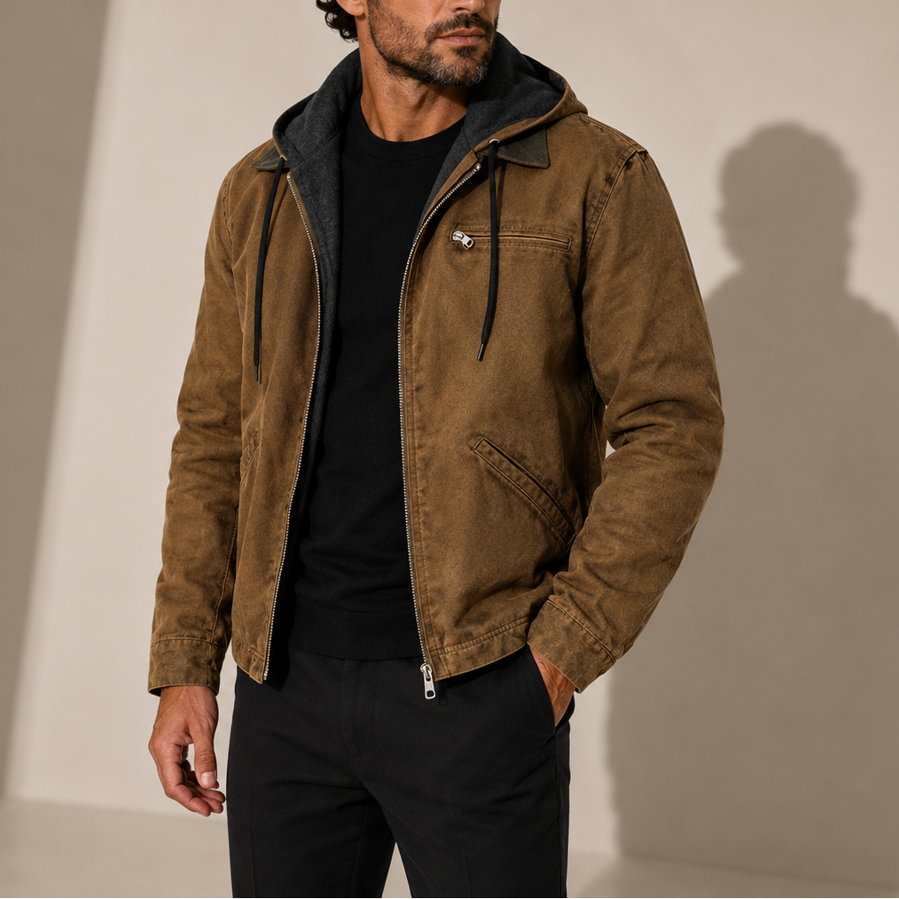 Men's Hooded Fleece Jacket