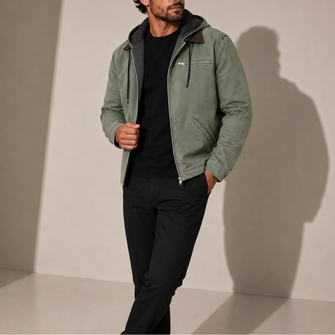 Men's Hooded Fleece Jacket