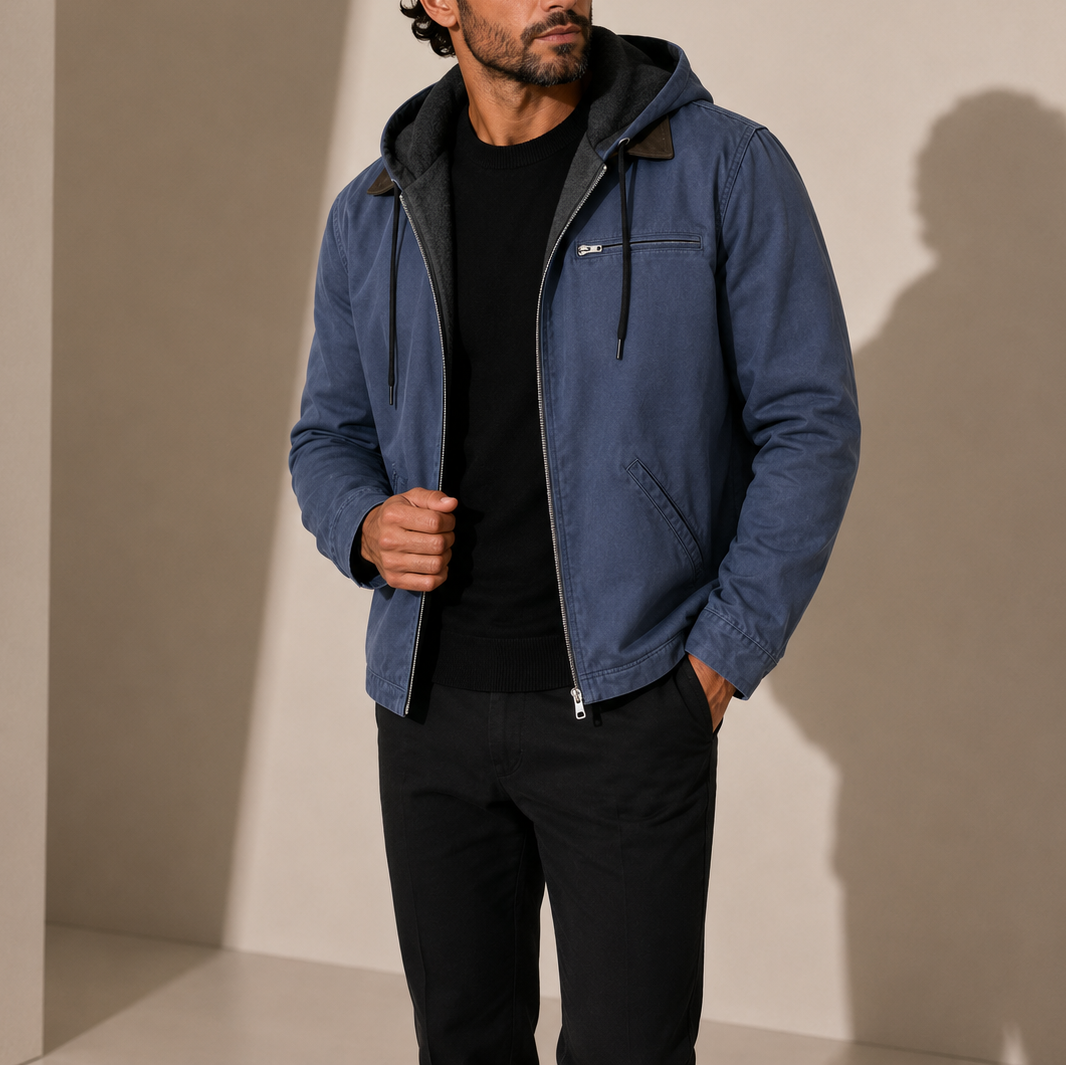 Men's Hooded Fleece Jacket