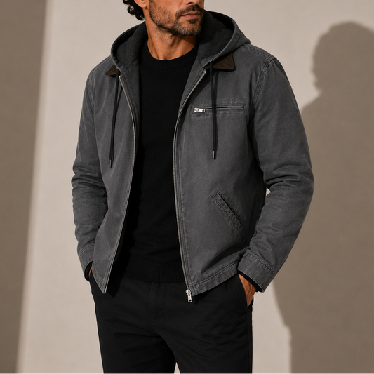 Men's Hooded Fleece Jacket