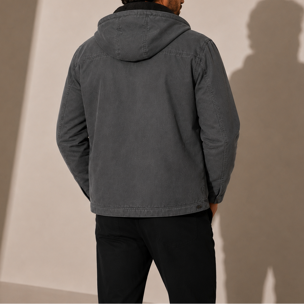 Men's Hooded Fleece Jacket