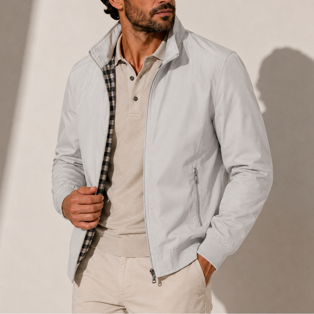 Men's Lightweight Stand Collar Bomber