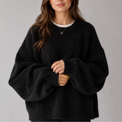 Women's Oversized Balloon Sleeve Jumper