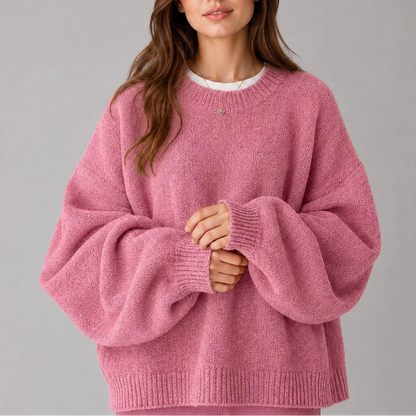 Women's Oversized Balloon Sleeve Jumper