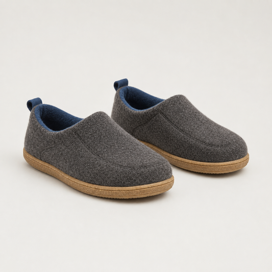 Unisex Fleece-Lined House Slippers