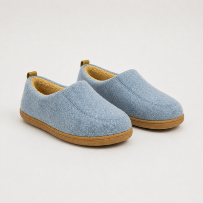 Unisex Fleece-Lined House Slippers