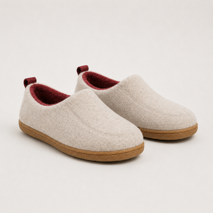 Unisex Fleece-Lined House Slippers