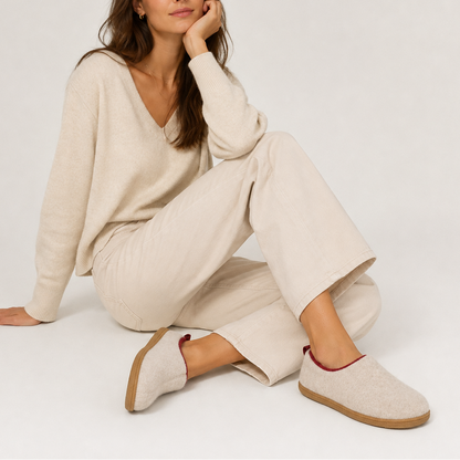 Unisex Fleece-Lined House Slippers