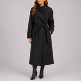 Women's Tailored Belted Trench Coat