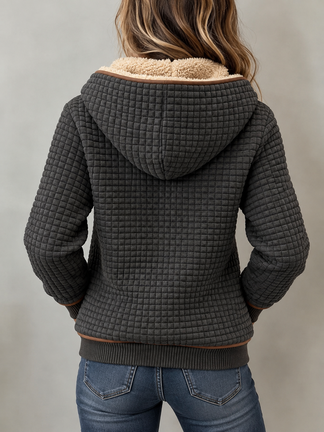 Women's Sherpa Lined Quilted Jacket