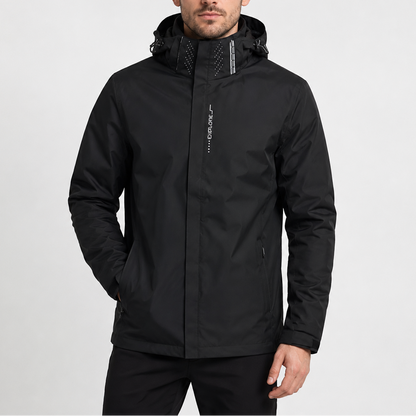 Men's Lightweight Hooded Rain Jacket