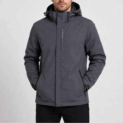 Men's Lightweight Hooded Rain Jacket