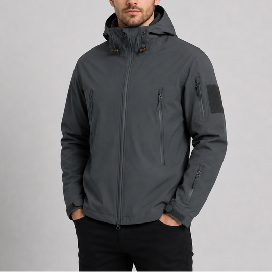 Men's Waterproof Hooded Softshell Jacket