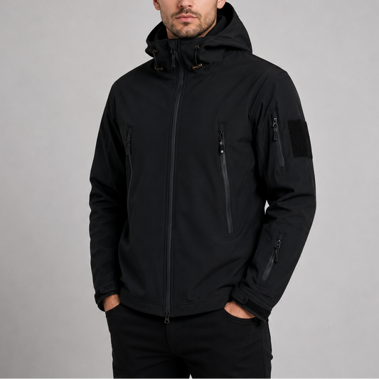 Men's Waterproof Hooded Softshell Jacket