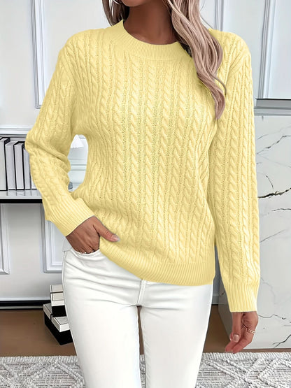 Women's Cosy Cable Knit Jumper