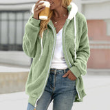 Women's Oversized Sherpa Fleece Jacket