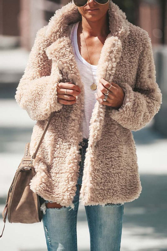 Women's Oversized Teddy Winter Coat
