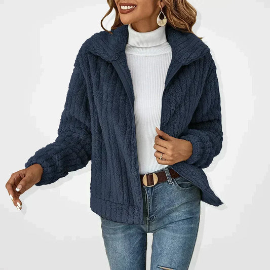 Women's Teddy Fleece Zip Jacket