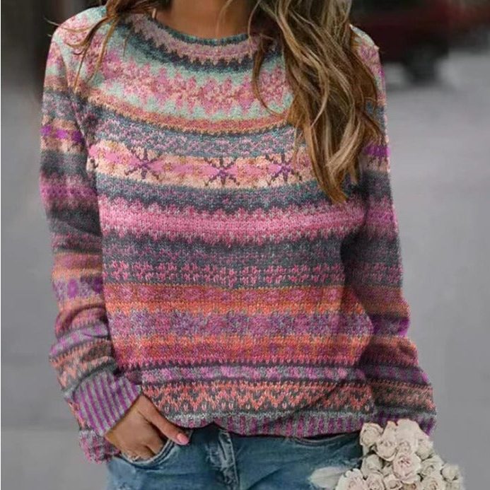 Women's Fair Isle Crew Jumper