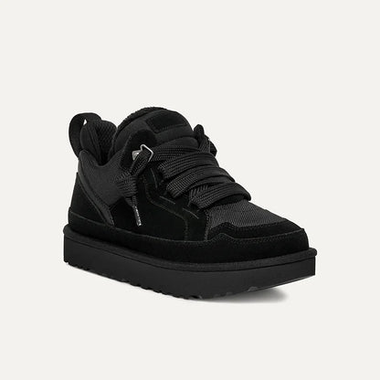 Women's Fleece-Lined Suede Trainers
