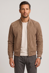 Men's Casual Lightweight Bomber Jacket