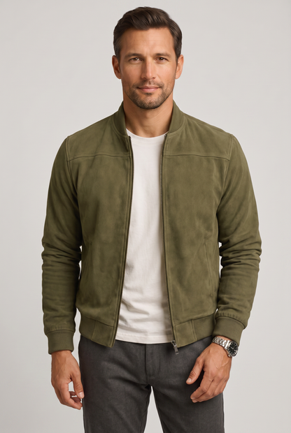 Men's Casual Lightweight Bomber Jacket