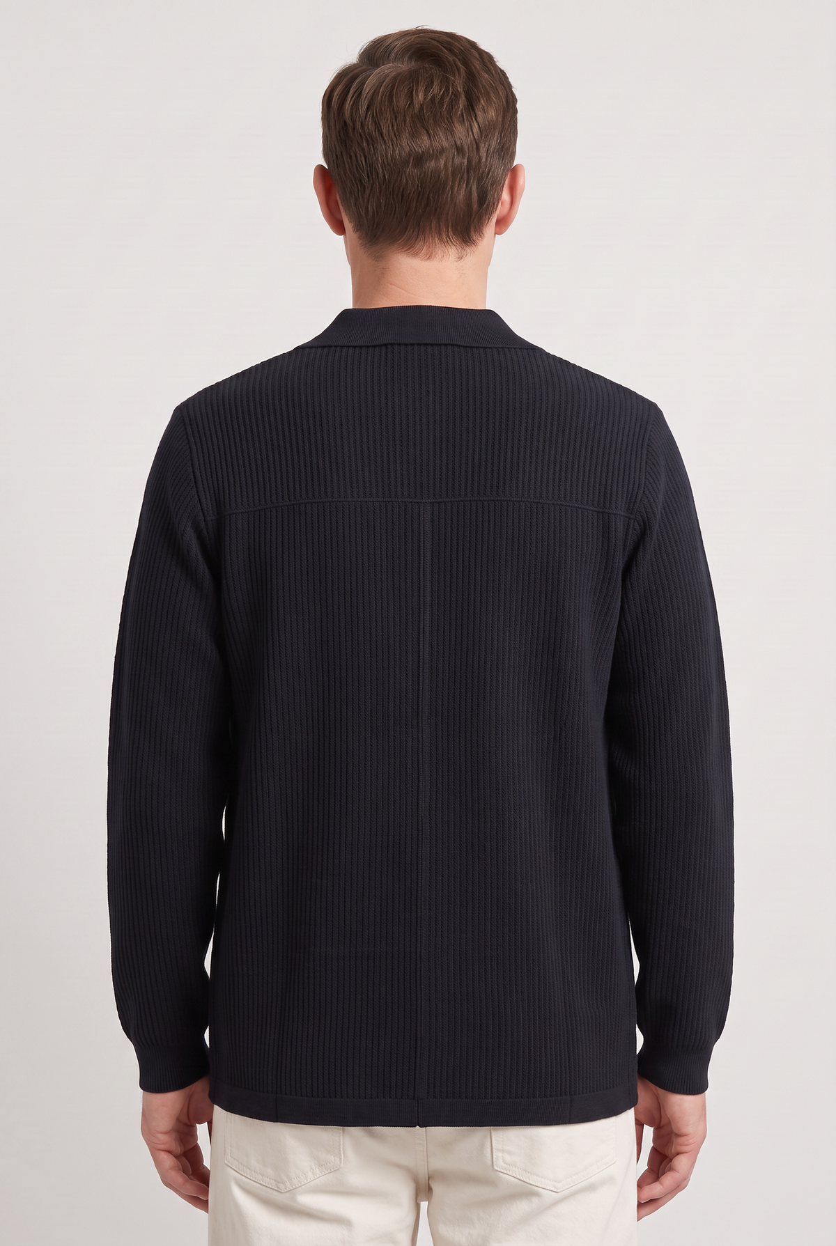 Men's Button Pocket Overshirt Cardigan