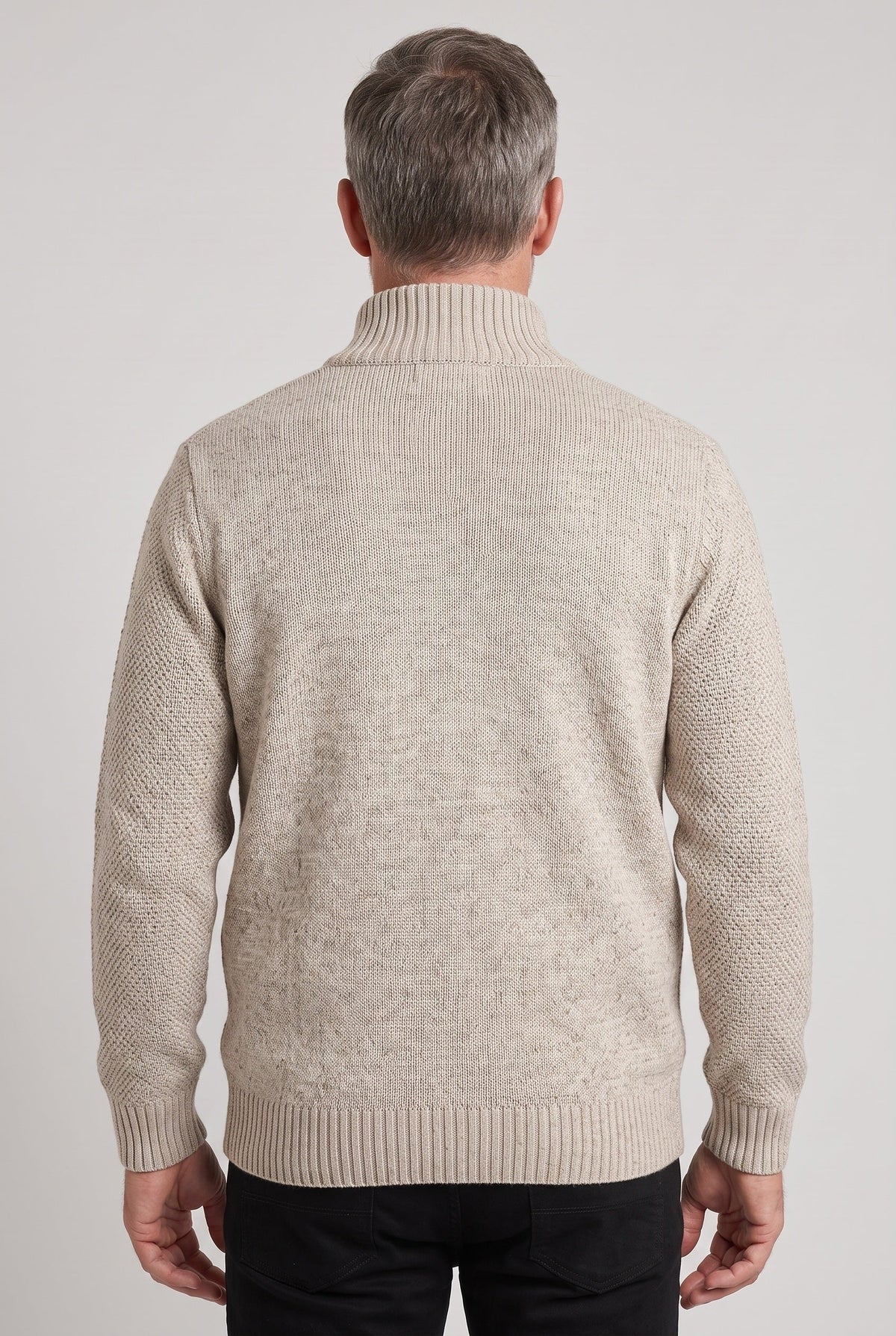 Men's Fleece Lined Zip Cardigan