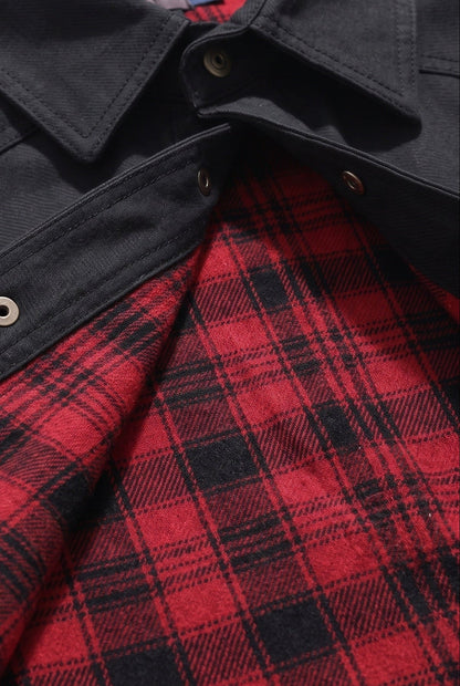 Men's Flannel Lined Utility Shacket