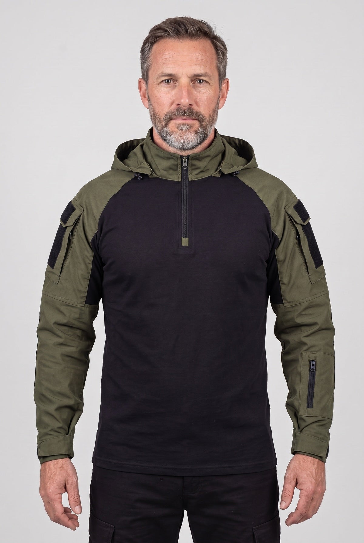 Men's Hooded Utility Outdoor Jacket