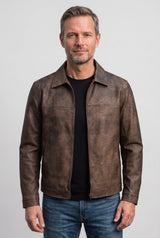Men's Turn-Down Collar Jacket