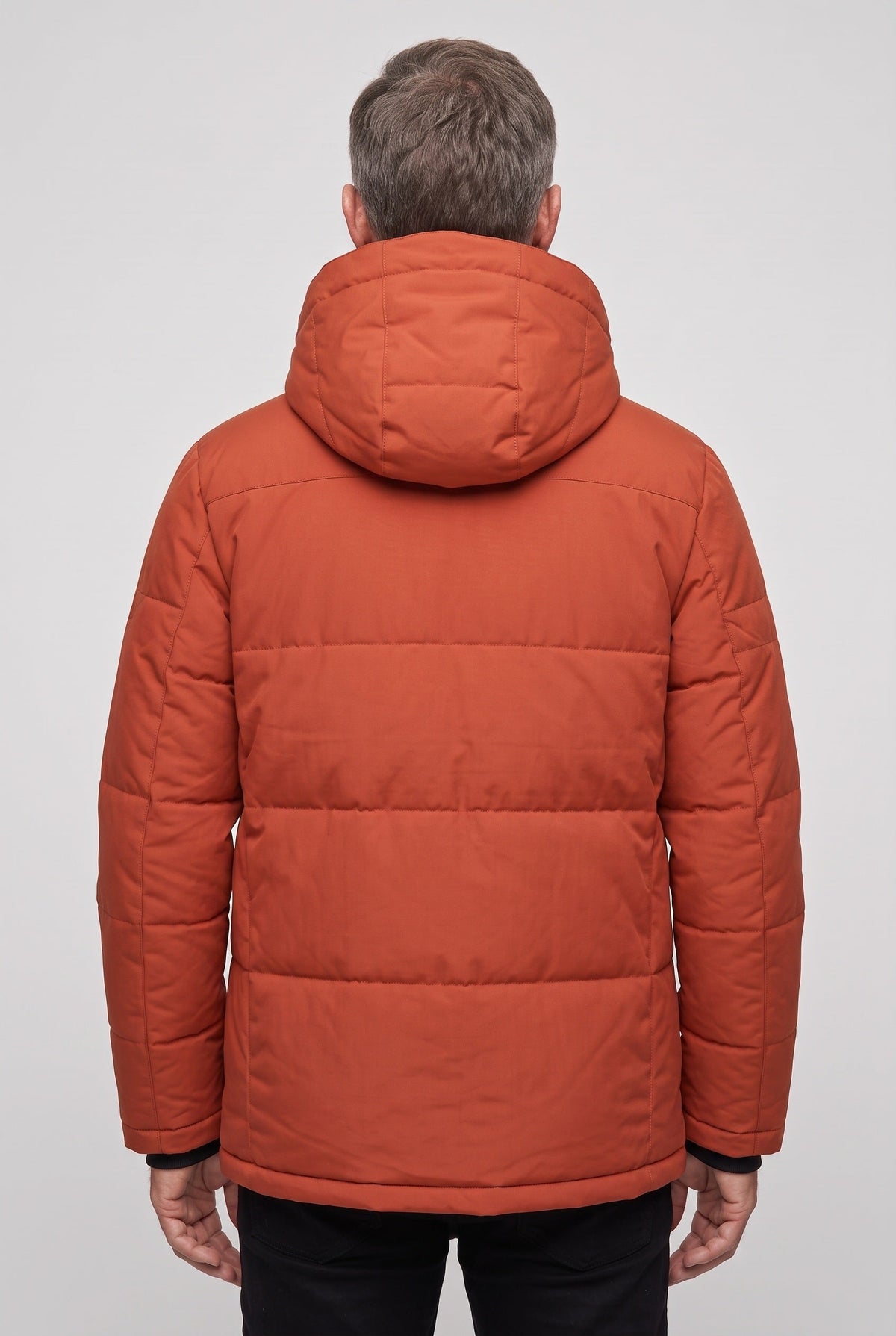 Men's Padded Zip Pocket Parka