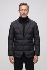 Men's Quilted Lapel Casual Jacket