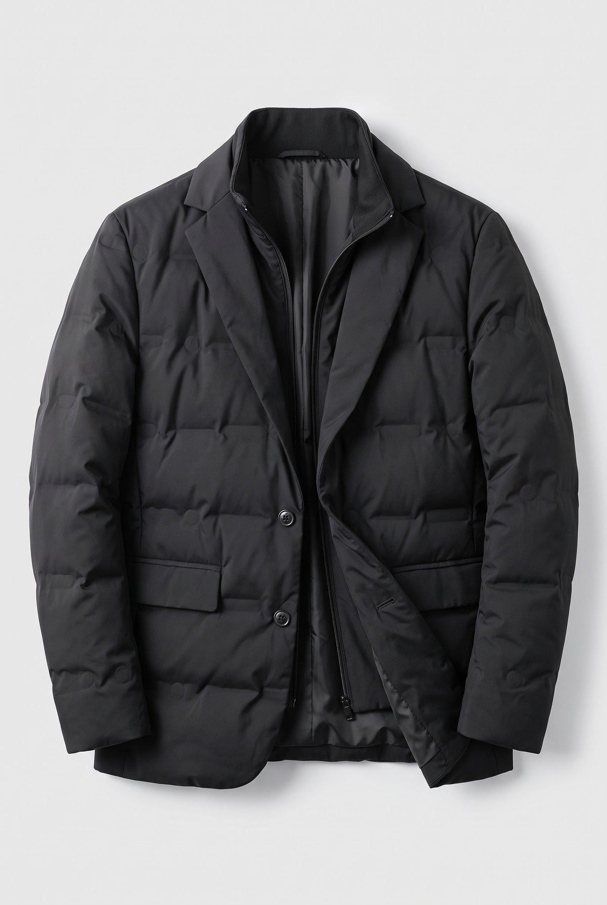 Men's Quilted Lapel Casual Jacket